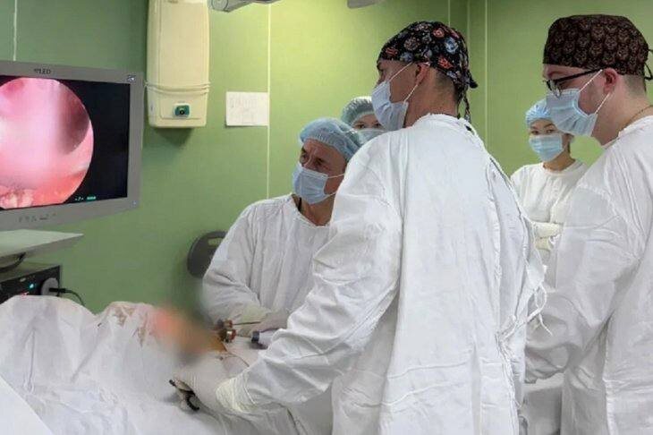 Врачи Ивано-Матренинской больницы провели редкую операцию годовалой жительнице Забайкалья