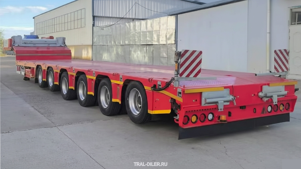 Низкорамный раздвижной трал AMUR LYR9906TDPL