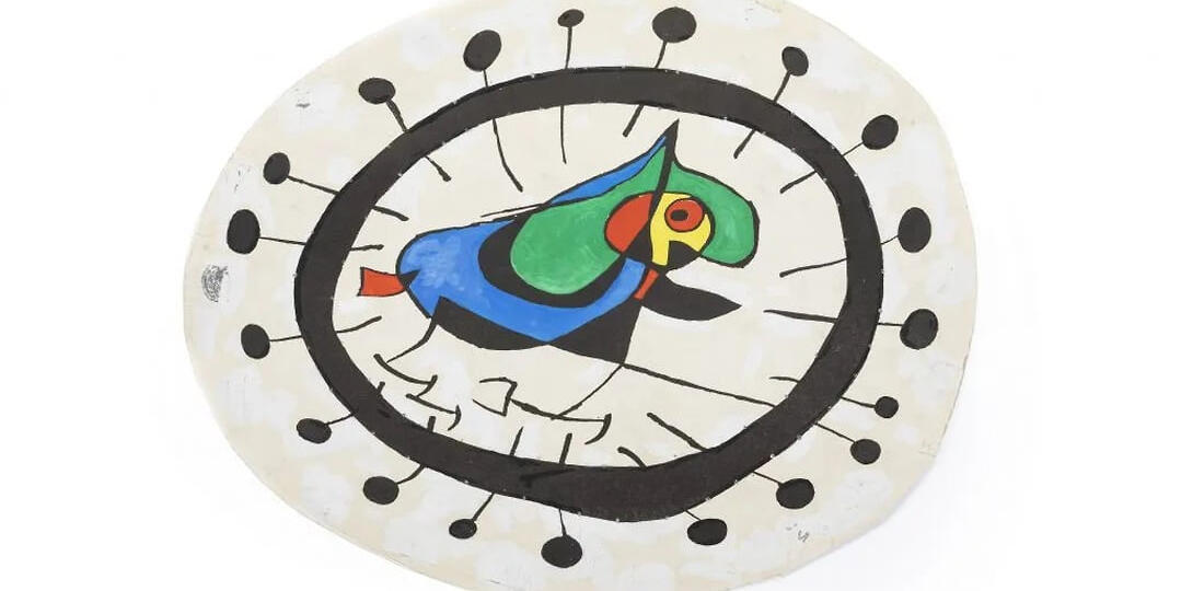 Три ранее неизвестные работы Миро найдены в архиве друга и выставят на аукцион