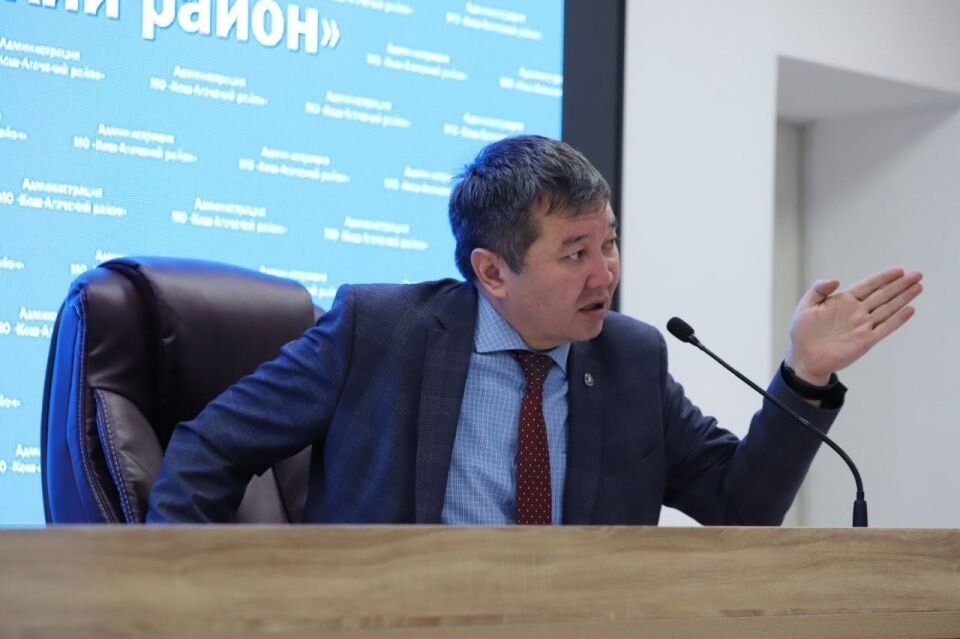    Серикжан Кыдырбаев. Источник: Пресс-служба администрации Кош-Агачского района