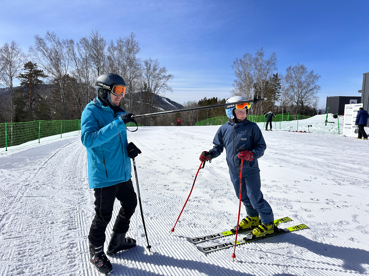 Это мы с утра планируем как и где будем кататься.