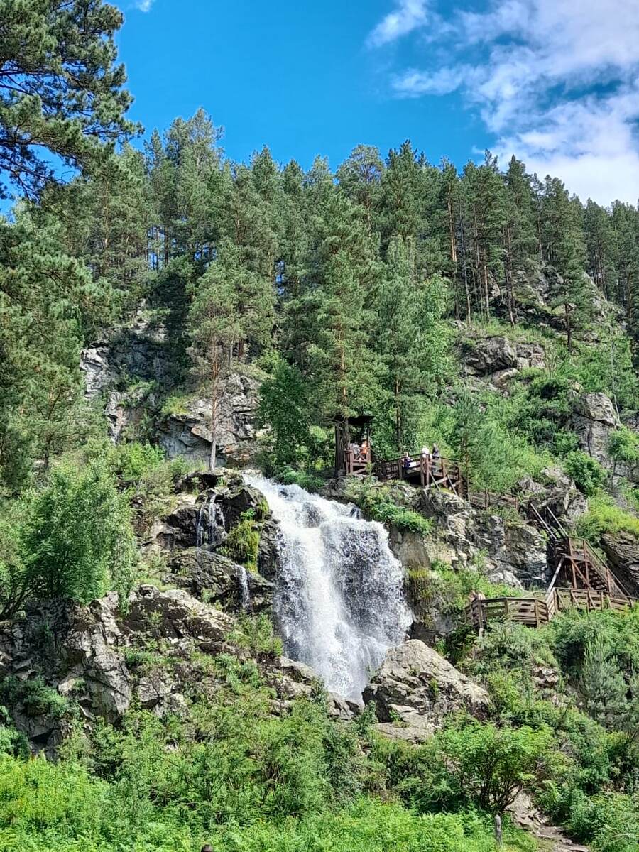 Камышлинский водопад