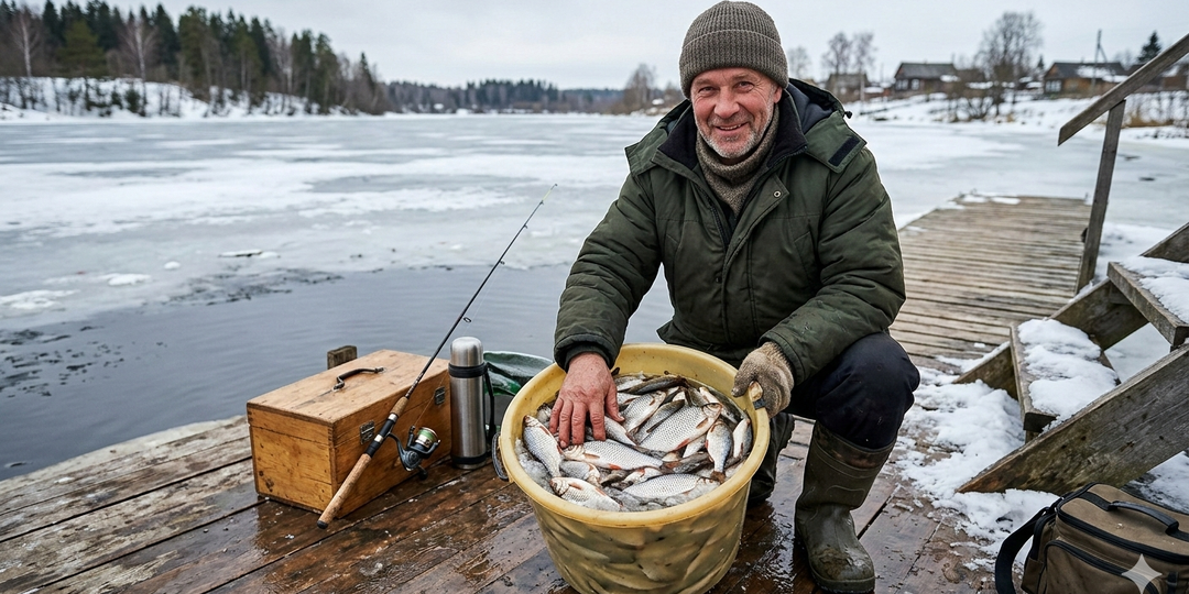 10 секретов ловли плотвы после схода льда весной!