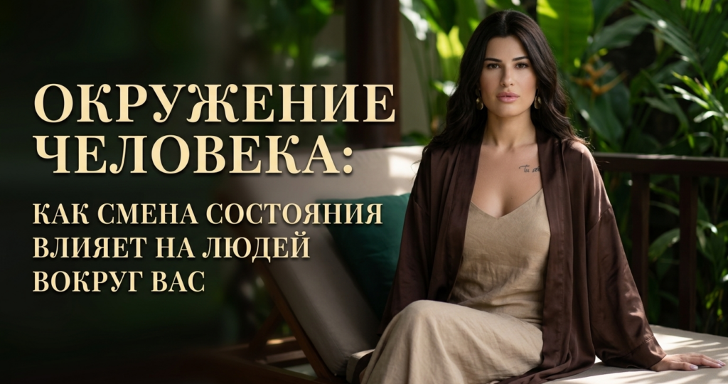 Окружение человека: как смена состояния влияет на людей вокруг вас