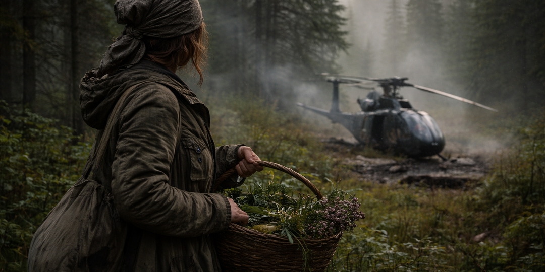 СОБИРАЯ ТРАВЫ В ТАЙГЕ, ОНА НАШЛА ПРОПАВШИЙ ВЕРТОЛЁТ… А ВНУТРИ БЫЛ РЕБЁНОК