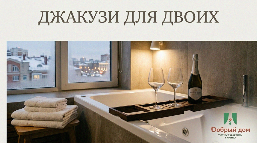    Романтическая квартира с джакузи для незабываемых моментов в Тюмени site-admin