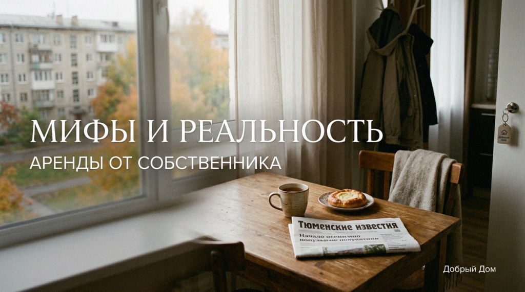    Аренда квартир посуточно в Тюмени: мифы и реальность site-admin