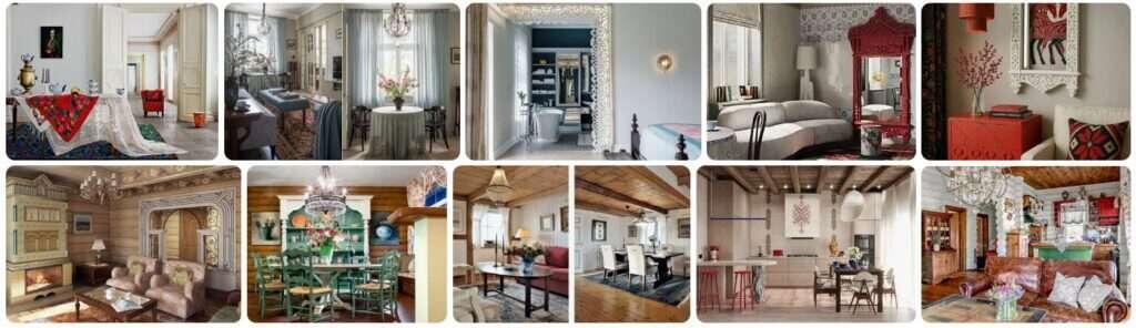   📷Стиль «а‑ля рус» (русский модерн) в интерьере
