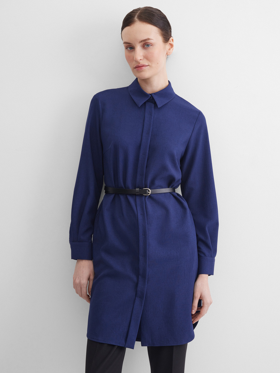 Платье-туника: 5 990 руб. Модель: 99051203 Артикул ткани: МЛ1
Состав: 40% вискоза, 37% полиэстер, 20% лён, 3% лайкра