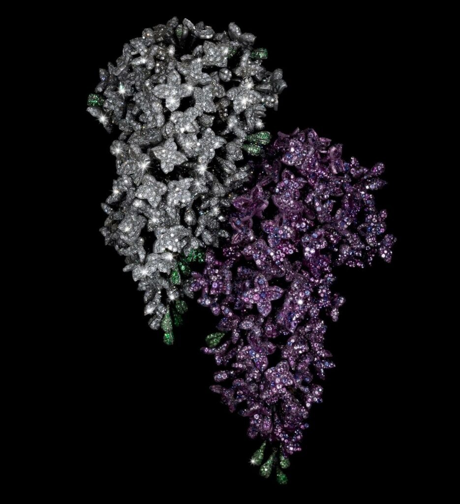 Брошь "Сирень" 2001 год