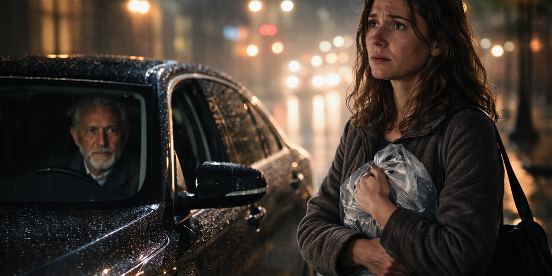 УВОЛИЛИ ИЗ-ЗА ЧУЖОЙ ПОДЛОСТИ, ОНА ШЛА НЕ РАЗБИРАЯ ДОРОГИ… И ВДРУГ РЯДОМ ОСТАНОВИЛАСЬ ЧЁРНАЯ МАШИНА