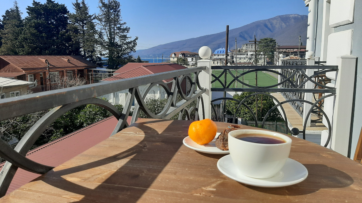 Кофе на балконе