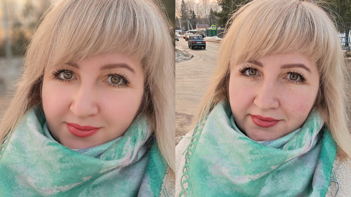 С фильтрами и без.