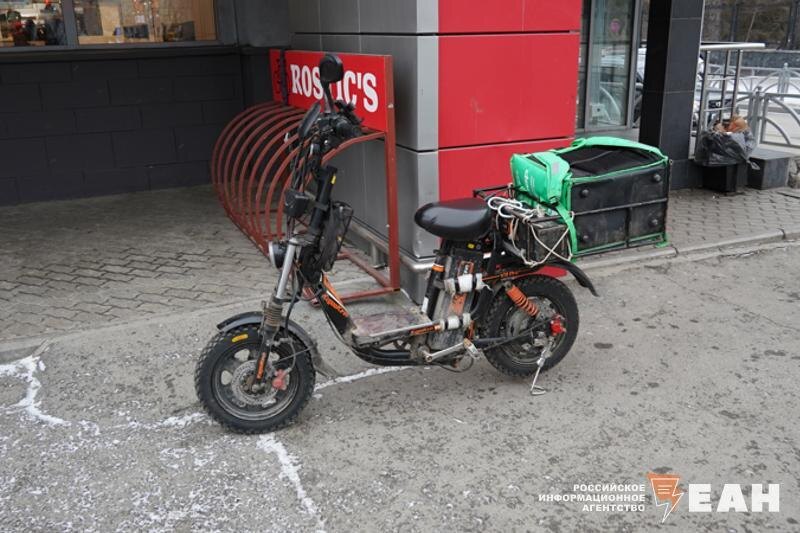    ЕАН. Курьерский электровелосипед