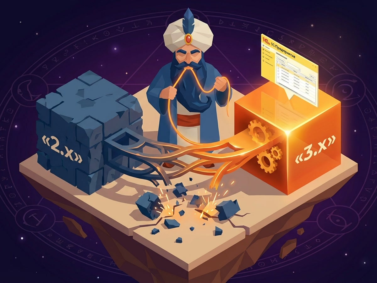 1С БСП 2.3.5.х на БСП 3.1.7.х