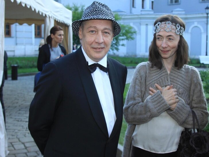    Михаил Ефремов и Софья Кругликова в годы их брака.