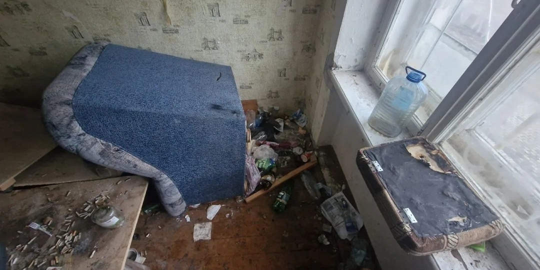 Комната вспыхнула в общежитии в Карелии