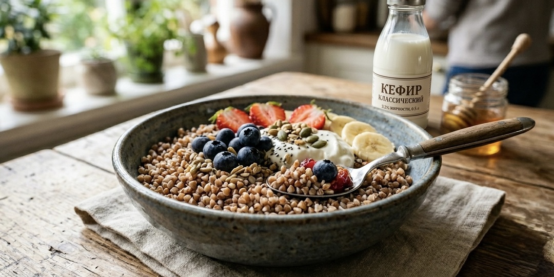 Что будет, если есть гречку с кефиром: 5 эффектов