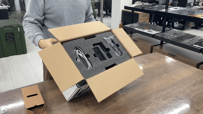 индивидуальный ложемент из несшитого пенополиэтилена для сканера 