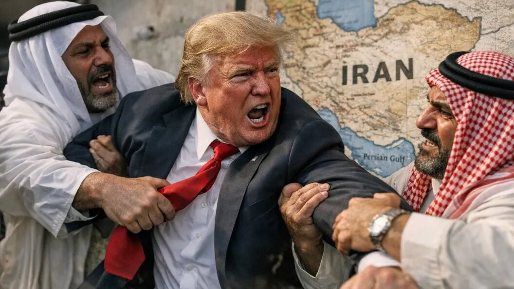 Коллаж взят из чуждой нам прессы...