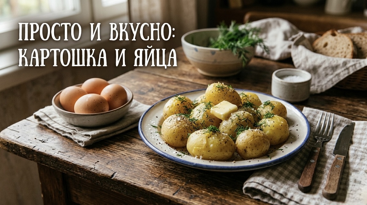 Картофель и яйца: как эта комбинация влияет на организм