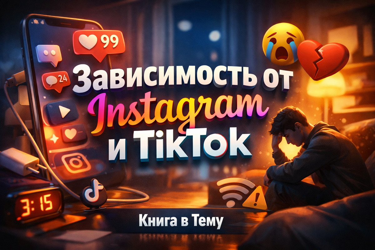 Как Instagram и TikTok вызывают зависимость: 5 скрытых признаков интернет-аддикции