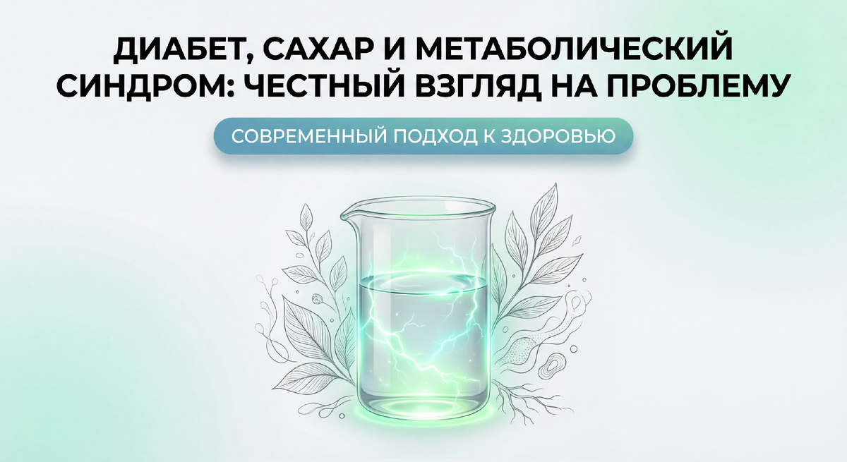 Сахар, инсулин и наш метаболический тупик: почему мы ломаем себя сами