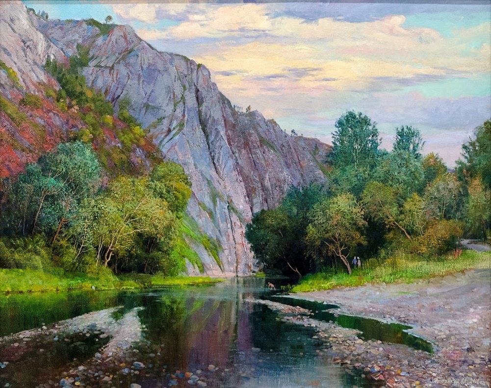 Утро. Ущелье Мурадымово,.Источник изображения : vk.com›album-