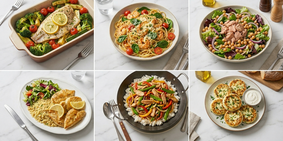 6 быстрых и вкусных ужинов, которые готовятся за 20–30 минут