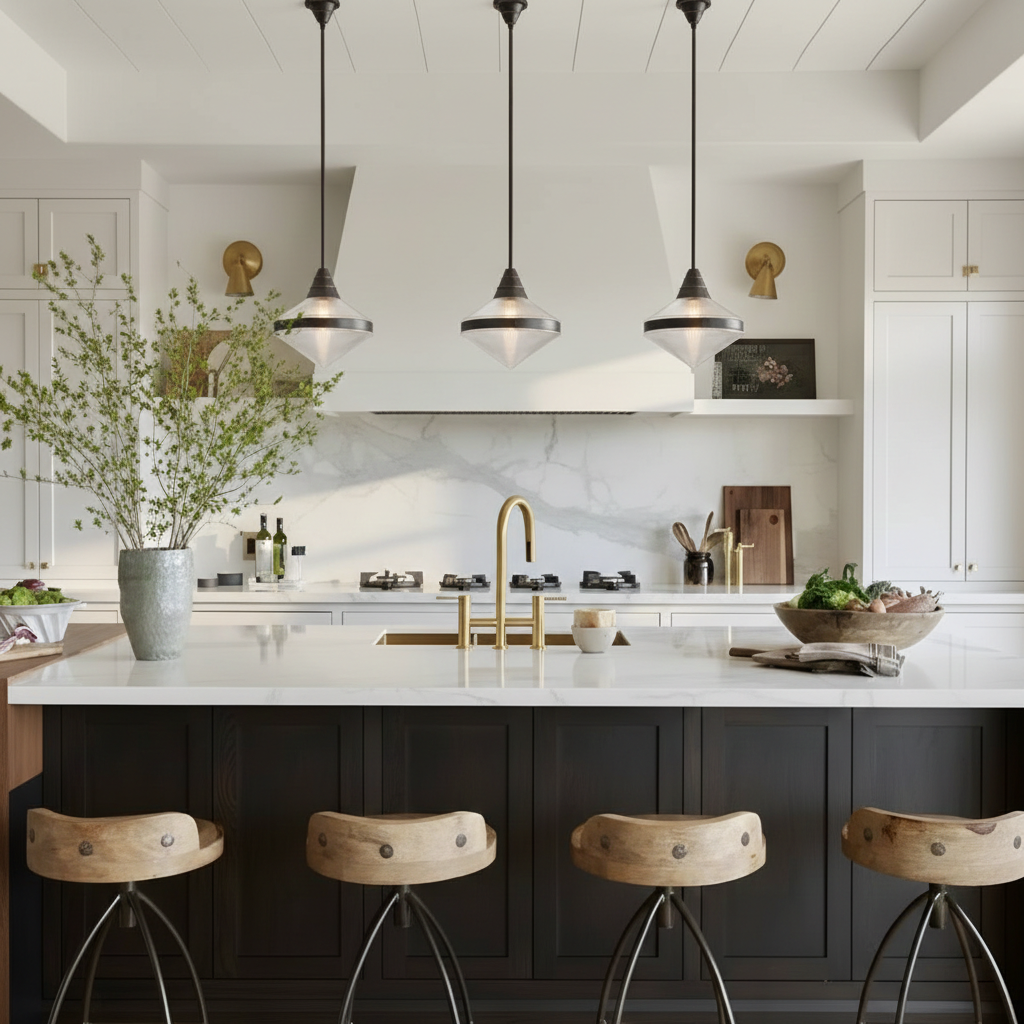 Подвесной светильник Alora WILLARD QN-WILLARD-P-UBZ-PG