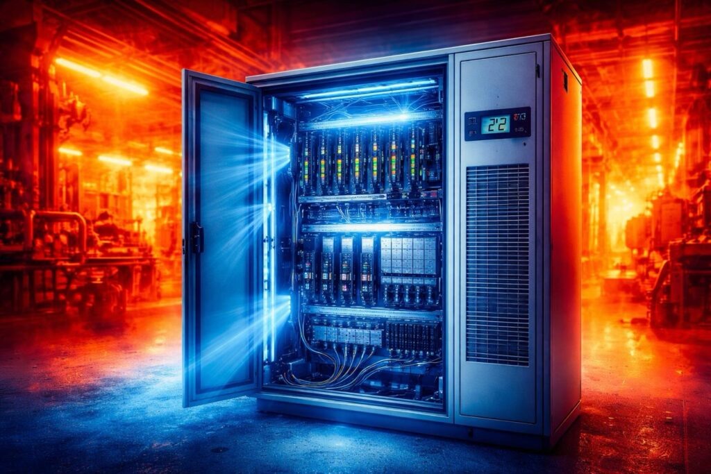 #охлаждение #шкафуправления #кондиционер #ЧПУ #бизнес #эффективность #производство