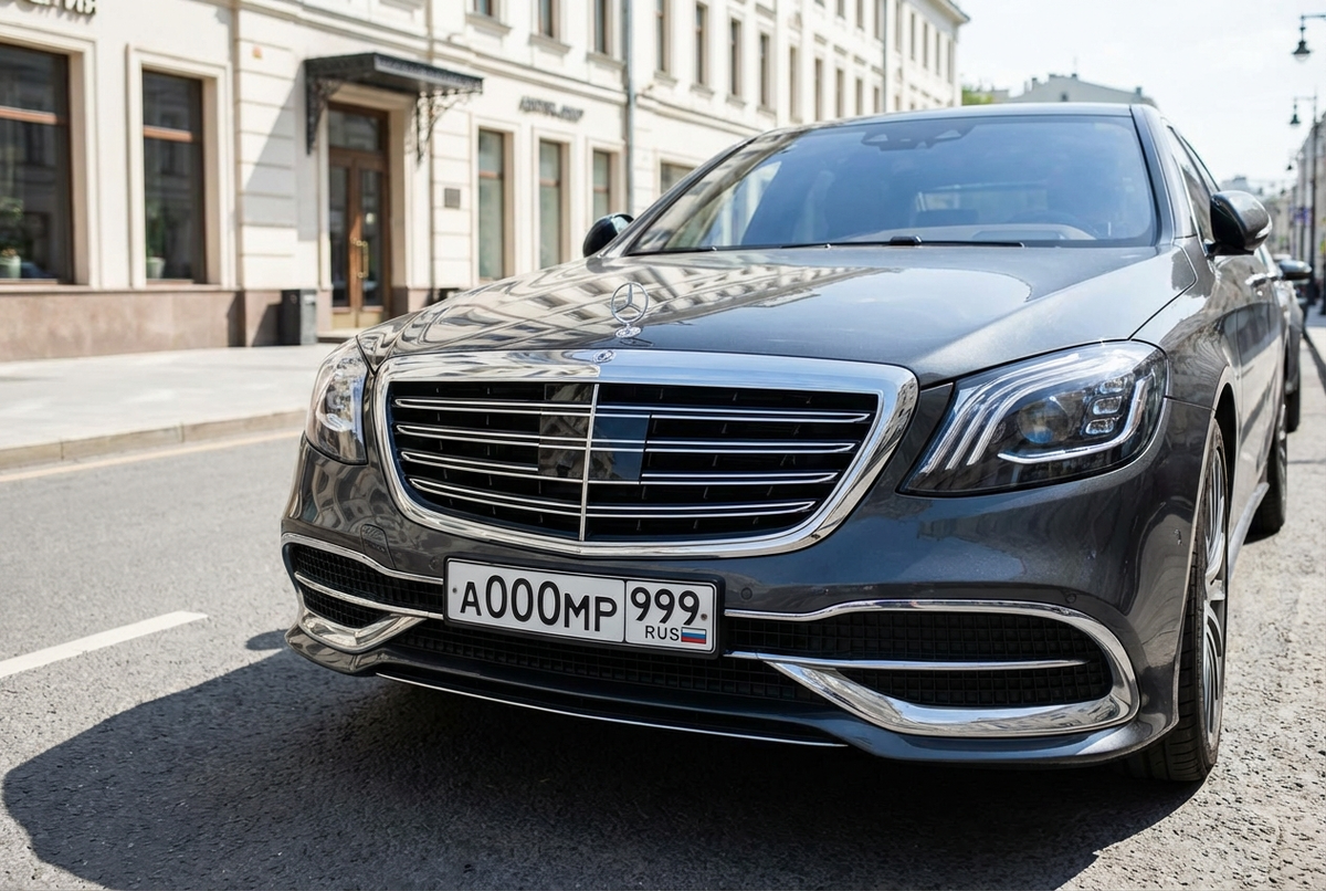 Самый красивый автомобильный номер