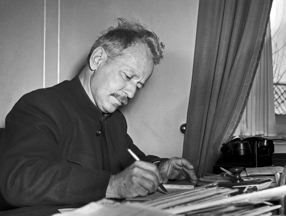 Михаил Шолохов. 1955 год.
Фото: Василий Турбин (ТАСС)