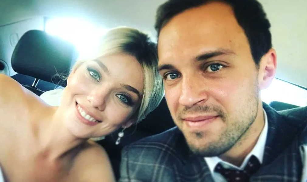 на фото Павел Попов и Еленя Полянская 