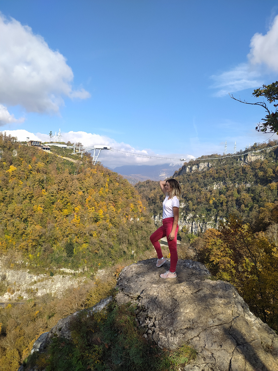 Смотровая в селе Ахштырь