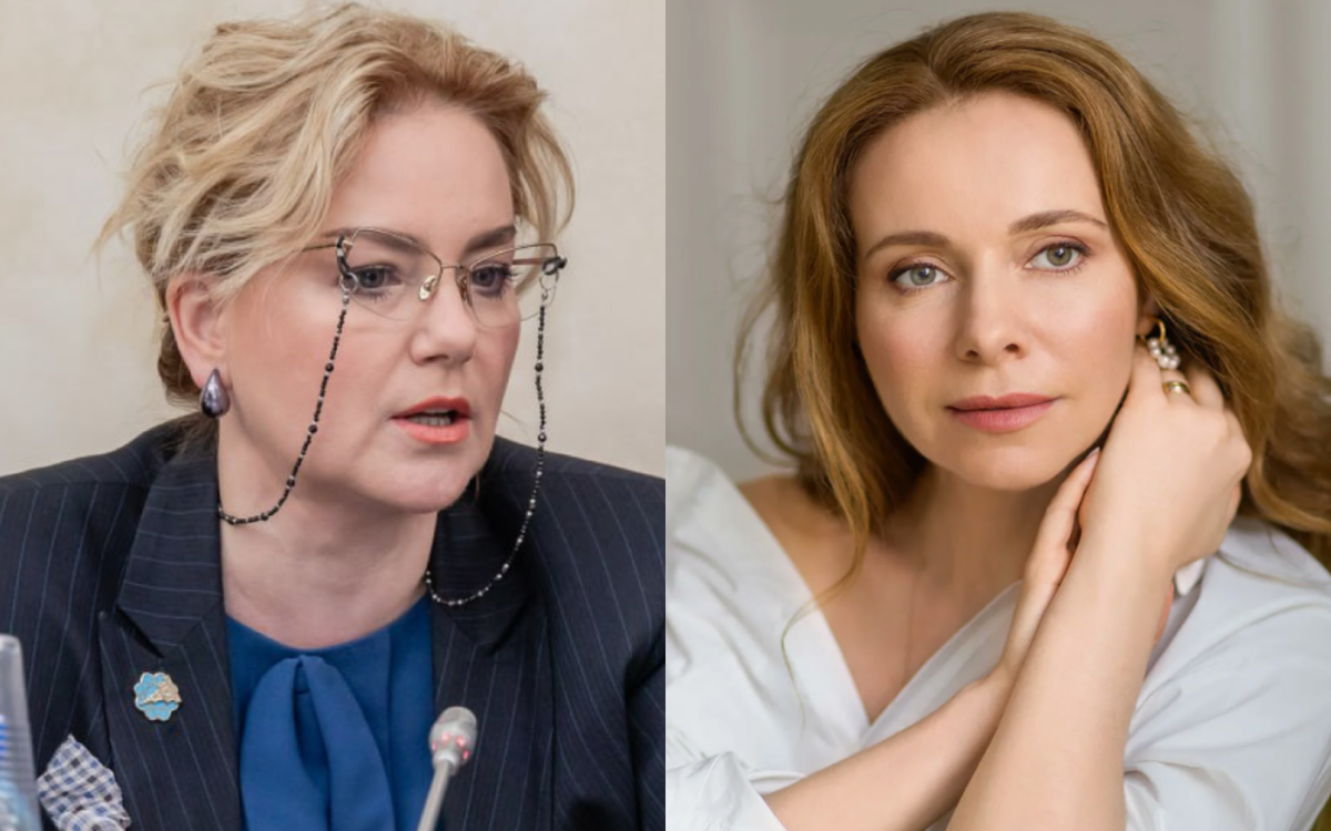 на фото слева Ольга Будина, справа Екатерина Гусева 