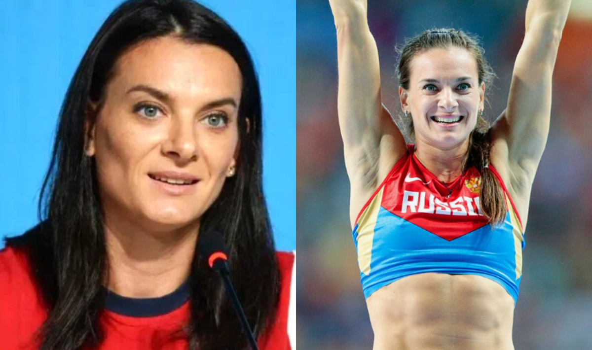 на фото Елена Исинбаева