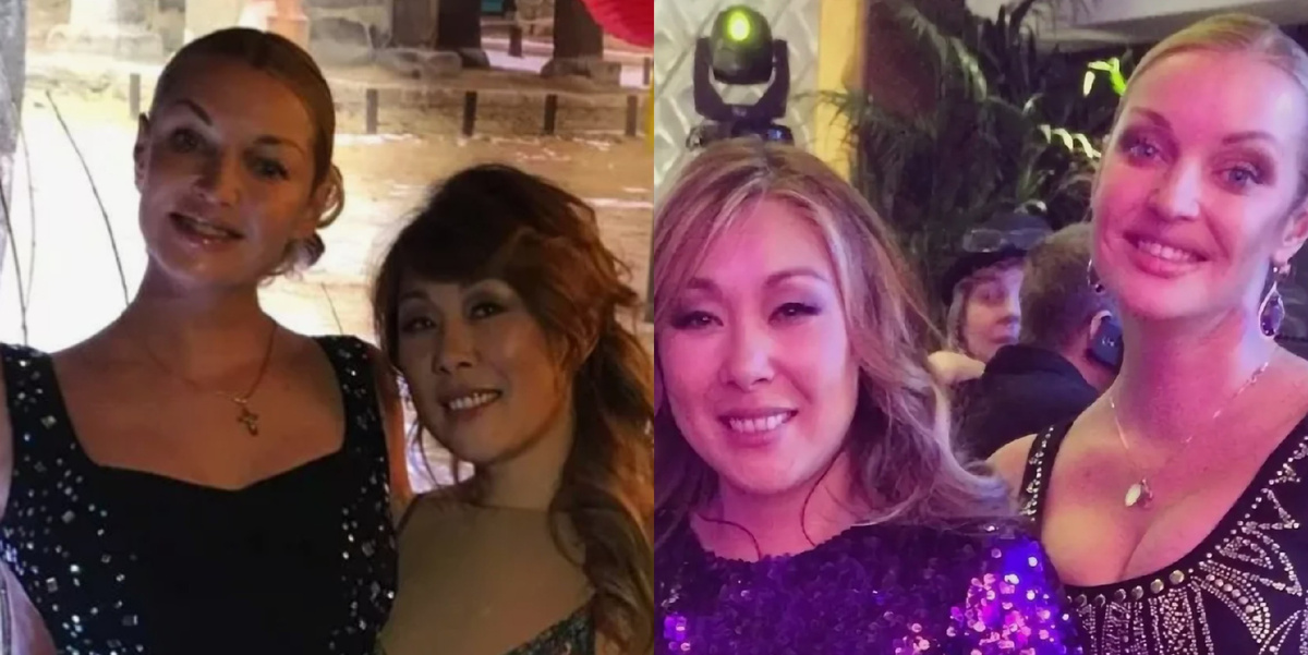 на фото Анита Цой и Анастасия Волочкова