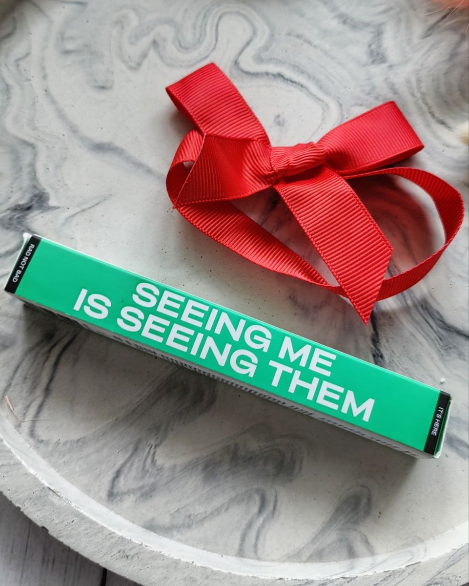 Тушь от бренда "RAD", упаковка