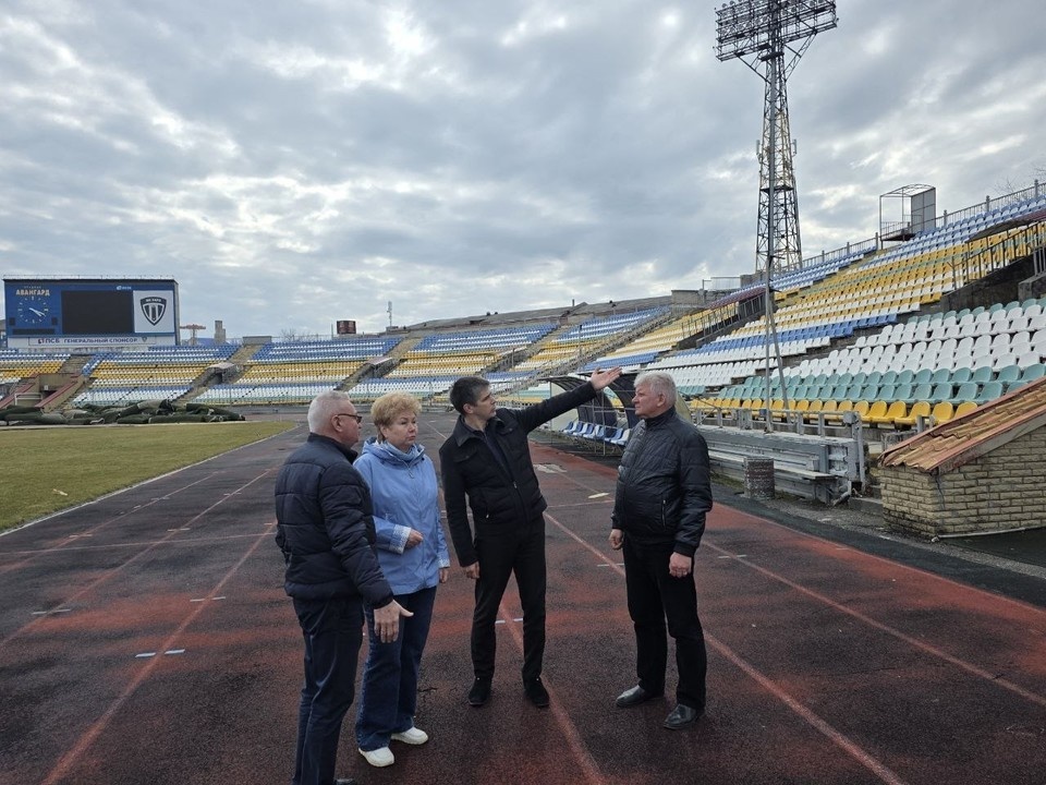    Спортивные объекты отремонтируют. ФОТО: ТГ-канал Ольги Бас