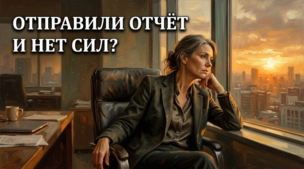 Момент, когда отчетность закрыта, но внутри ещё звенит тишина. Почему вместо радости накрывает пустота и как пережить этот странный переход без паники?