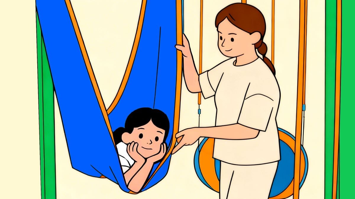 Сенсорно-динамический зал помогает детям через игру улучшить координацию, снять стресс, развить вестибулярный аппарат и навыки общения