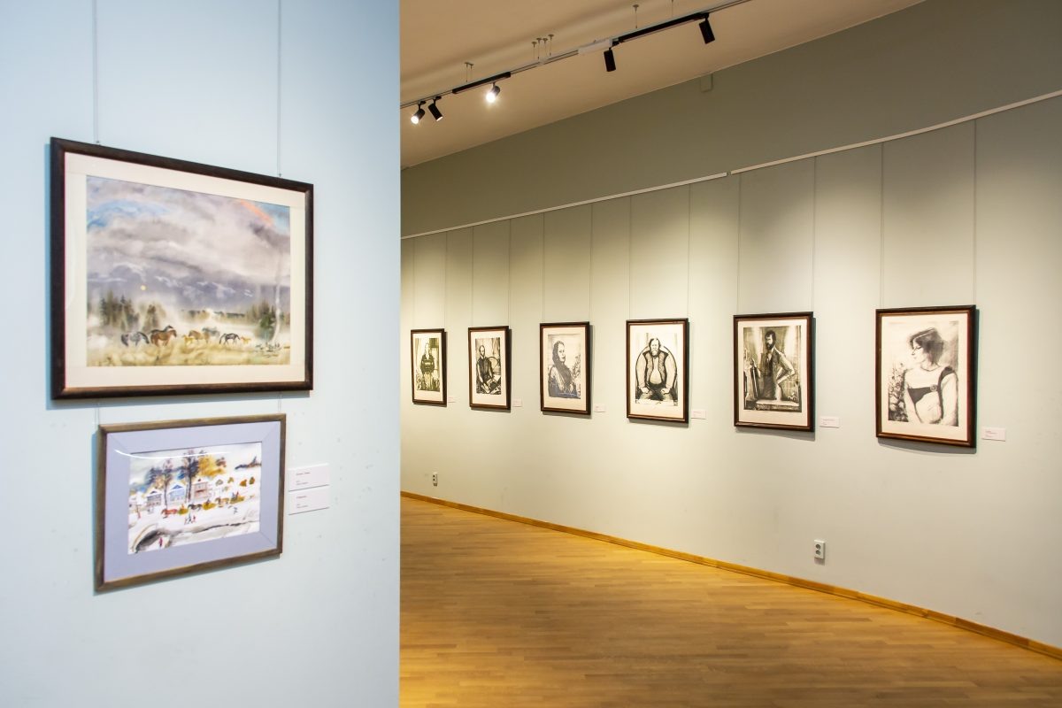    В Нижегородском художественном музее открыта выставка Татьяны Быковой