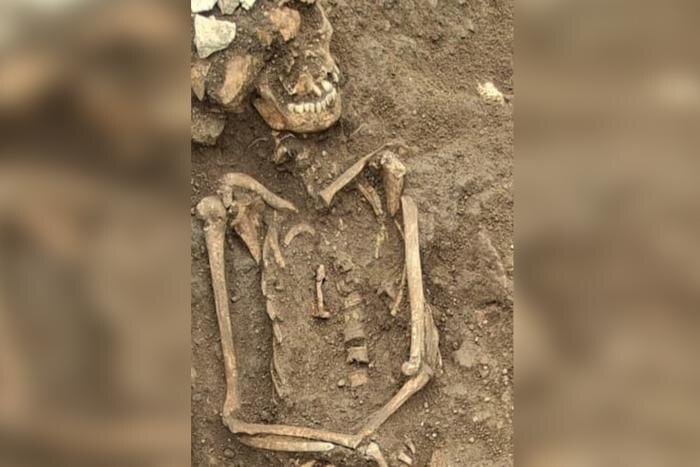 В Риме нашли кладбище вампиров. Фото © Arkeonews