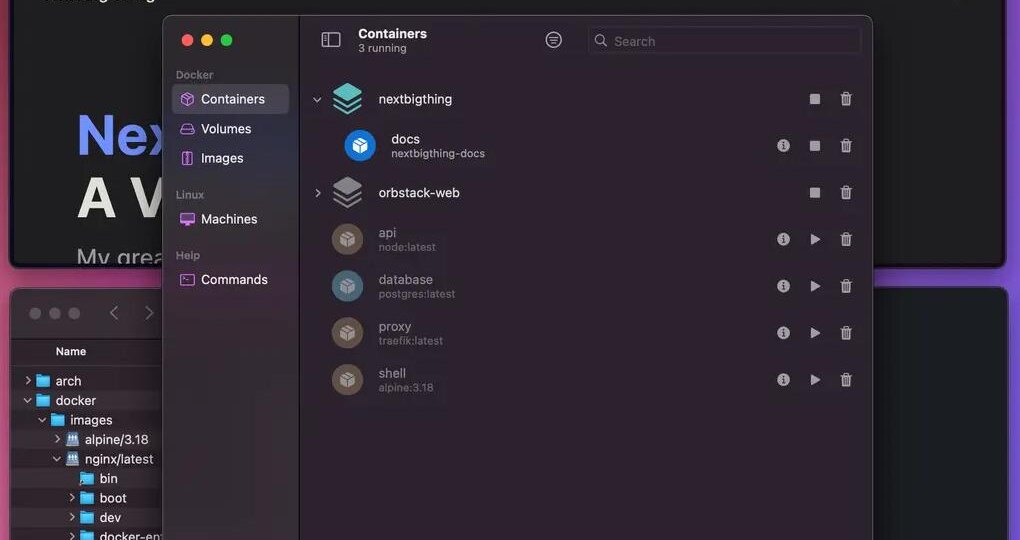 OrbStack: быстрый и простой способ запуска контейнеров на Mac