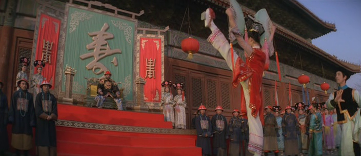 Кадр из фильма "Боевые искусства Шаолиня" (1986)