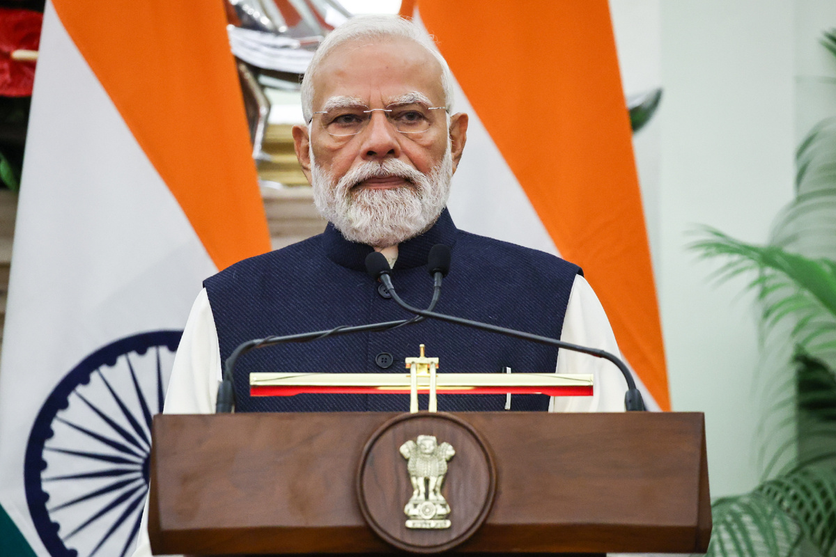 Премьер-министр Индии Нарендра Моди. Фото: Михаил Терещенко/ТАСС