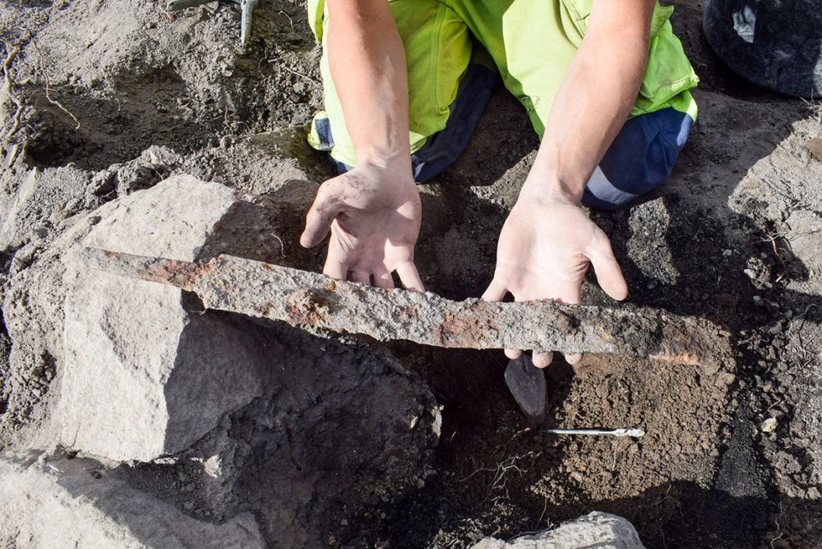    Вдоль автомагистрали E18 в Вестманланде археологический отдел Шведского национального исторического музея провел исследование./arkeologerna.com
