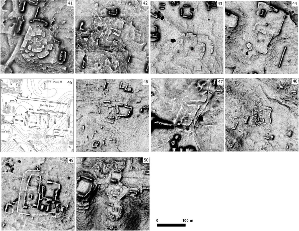    Архитектурные структуры, обнаруженные на полуострове Юкатан / © Ancient Mesoamerica