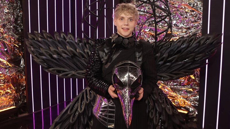     Под маской Ворона скрывался Ваня Дмитриенко. Пресс-служба телеканала НТВ.